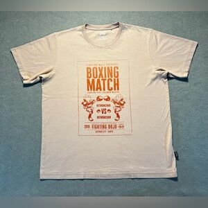 Uniqlo Pokémon UTGP 2019 T-Shirt Hitmonchan Boxing Match Men’s Large Pink Rare